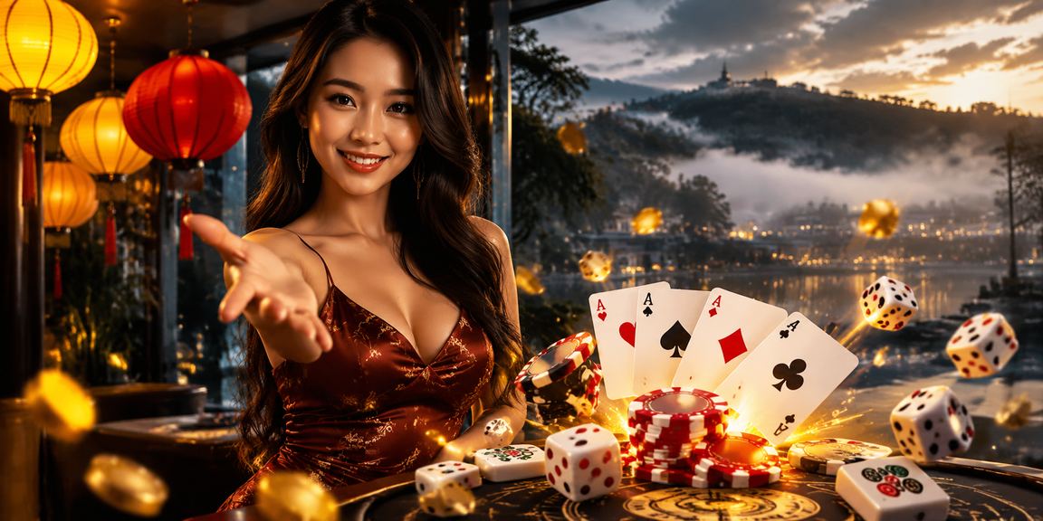 Không gian trò chơi bài tại Hội An minh họa việc đọc điều khoản trước khi tham gia