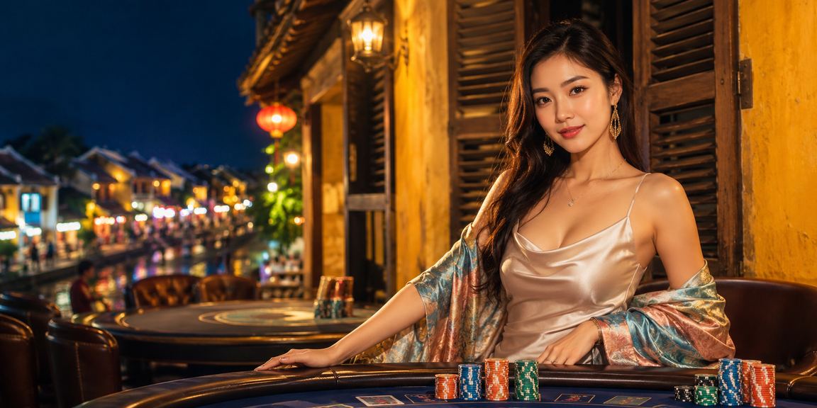 Người dùng Hội An kiểm tra tài khoản trước khi xem thông tin cá cược thể thao