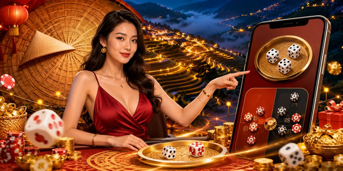 Xúc xắc tài xỉu ở Sa Pa minh họa việc tìm hiểu luật chơi trước khi tham gia danh mục casino
